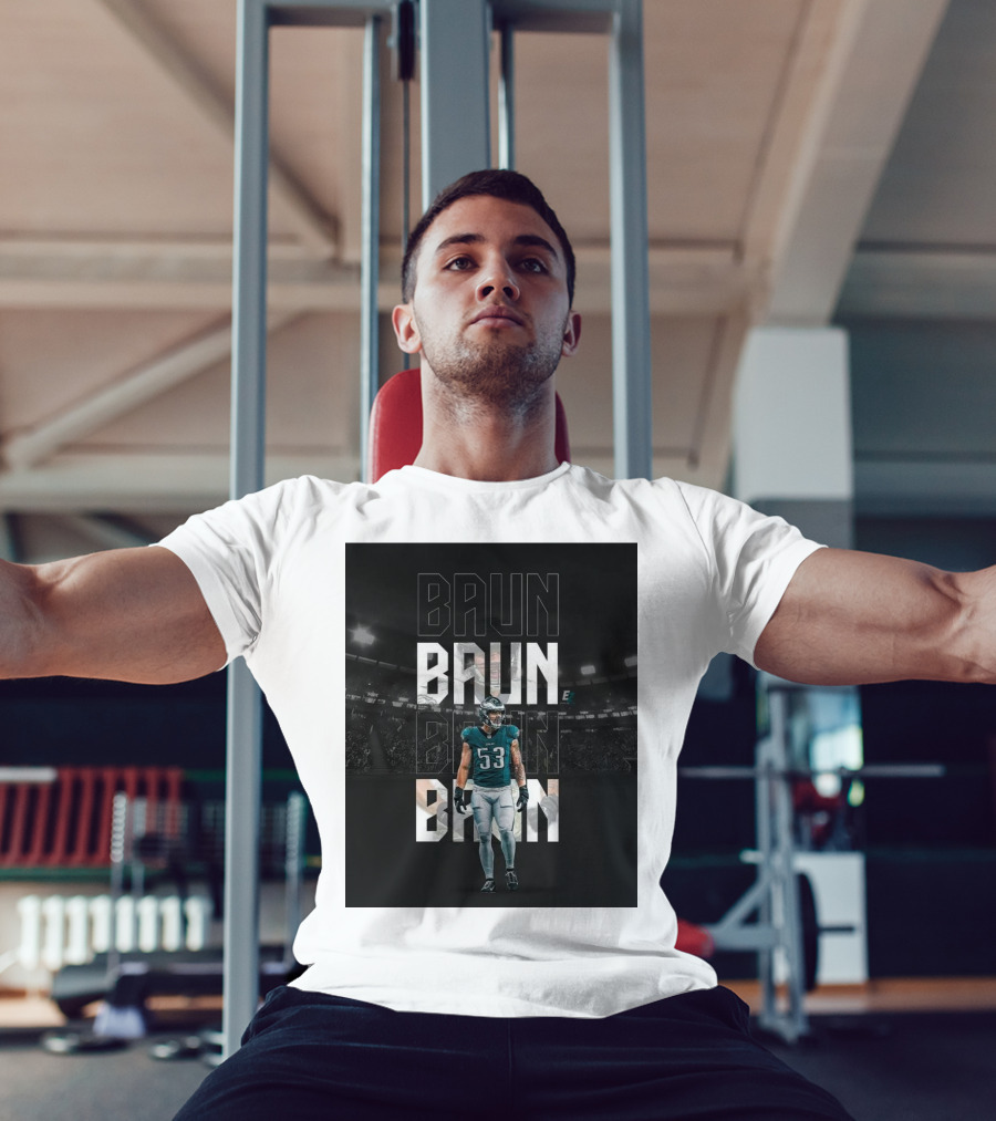 Baun Philadelphia Eagles QB Sack Go Birds Football Stadium T-Shirt