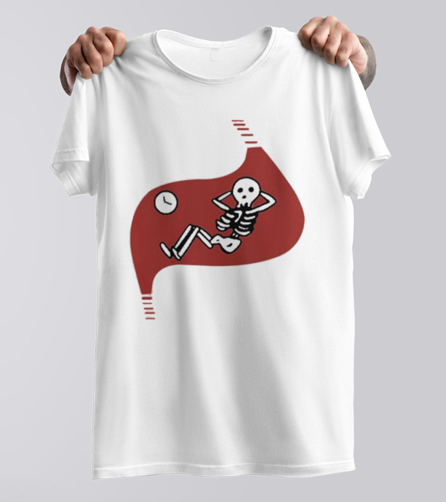 Daodaosama1125 Skeleton With Clock Death Of Dungeon Meshi Falin T-Shirt