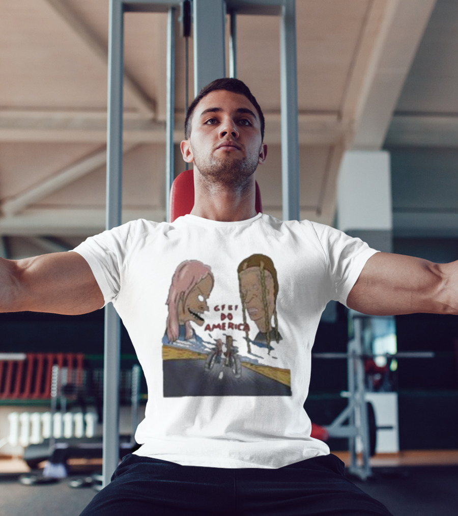 Beavis And Butt-Head X GFBF Do America Racing Adventure T-Shirt