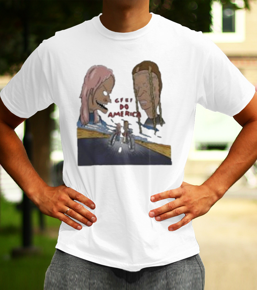 Beavis And Butt-Head X GFBF Do America Racing Adventure T-Shirt