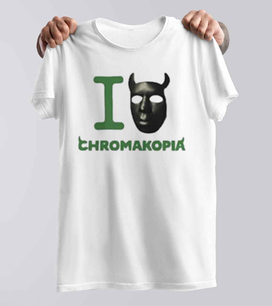 I Love Chromakopia Mask With Horns T-Shirt