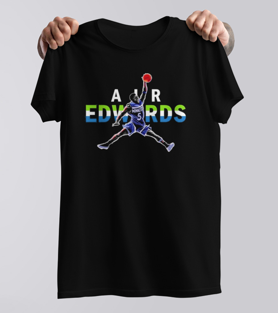 Minnesota Timberwolves Anthony Edwards Air Edwards Basketball T-Shirt