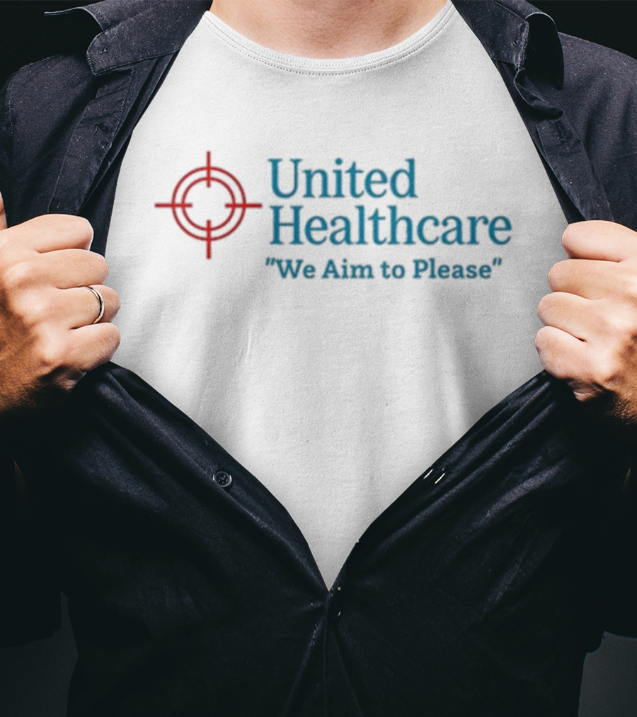 United Healthcare Target Symbol We Aim To Please T-Shirt