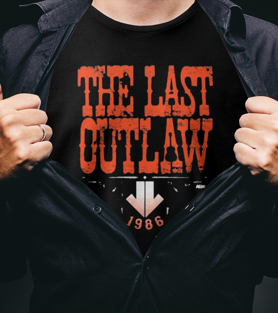 The Last Outlaw AEW Since 1986 Jeff Jarrett Vintage T-Shirt