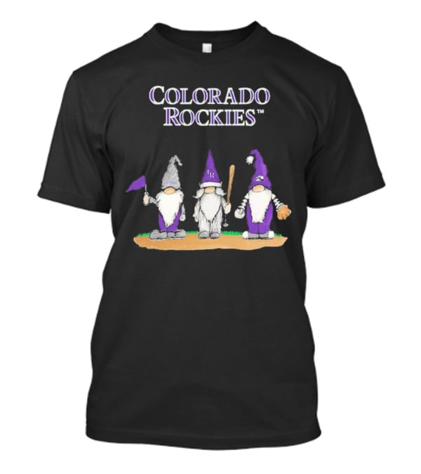 Colorado Rockies Infant Gnomes Baseball T-Shirt