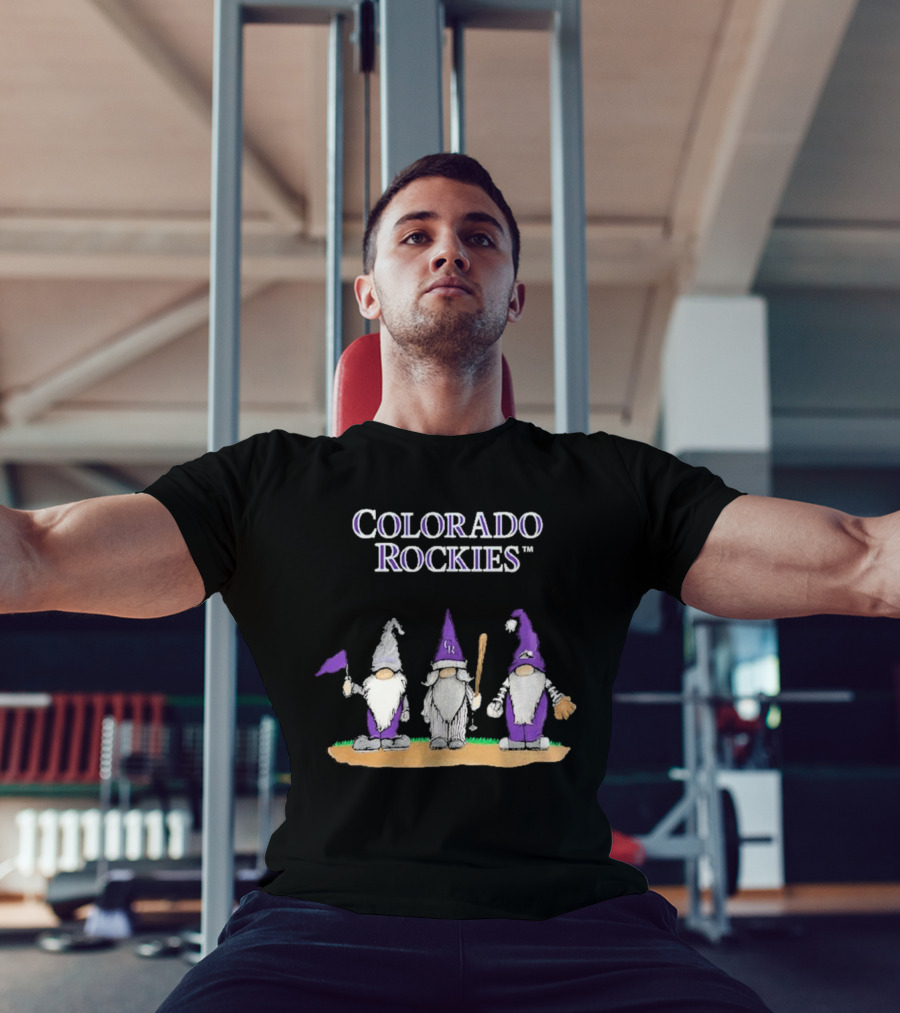 Colorado Rockies Infant Gnomes Baseball T-Shirt