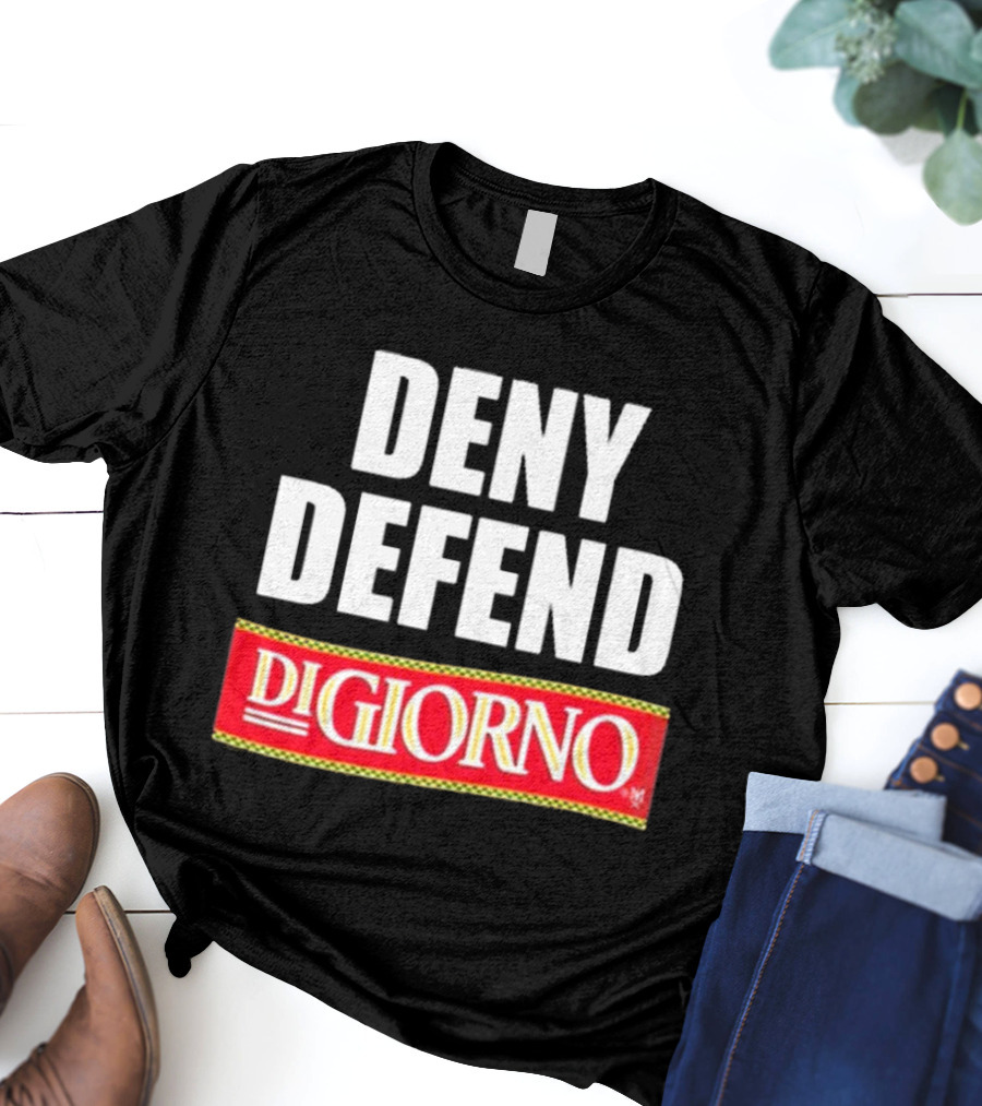 Methsyndicate Deny Defend DiGiorno Pizza T-Shirt