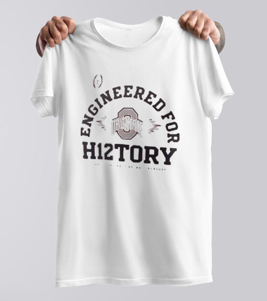 Ohio State Buckeyes Engineered For H12tory T-Shirt
