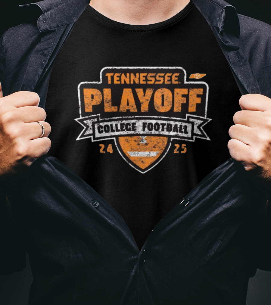 Tennessee Playoff College Football 2025 Vintage Vols CFP T-Shirt