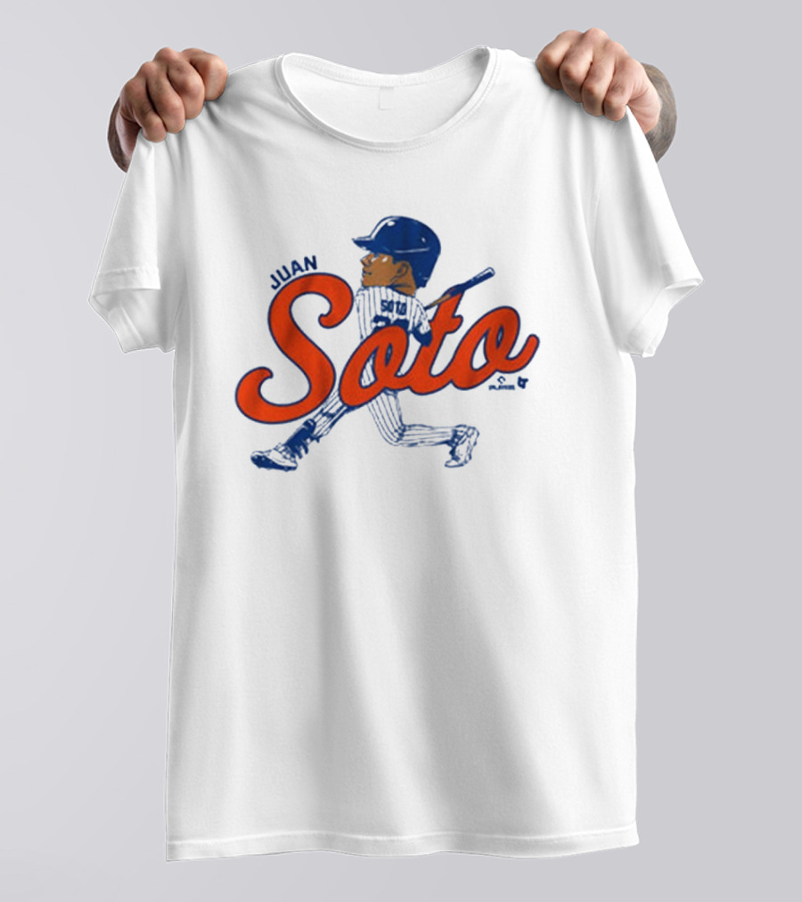 Juan Soto Caricature MLB New York Mets Queens T-Shirt