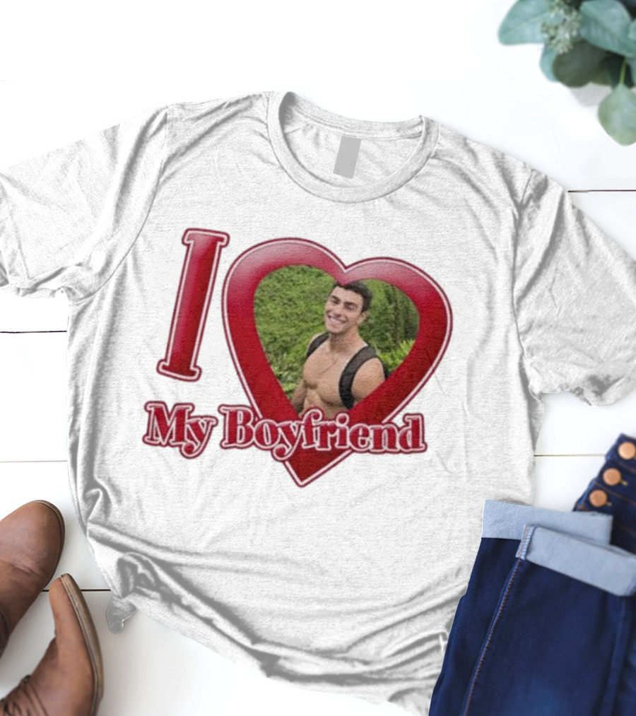Luigi Mangione I Heart My Boyfriend T-Shirt