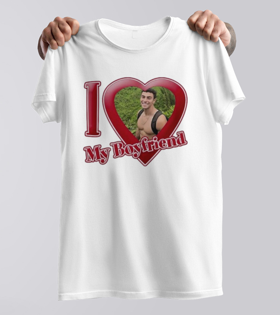 Luigi Mangione I Heart My Boyfriend T-Shirt