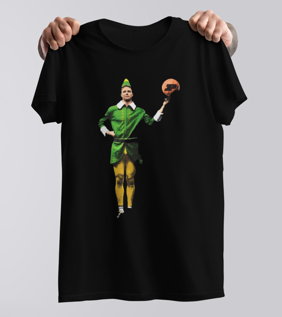 Caleb Furst Elf Purdue Boilermakers Basketball T-Shirt