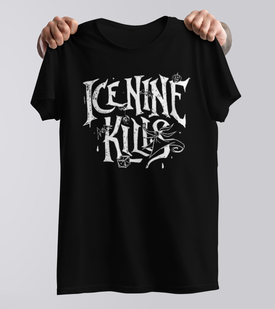 Ice Nine Kills Store Lock Shock And Barrel Nightmare Before Christmas Crossover T-Shirt