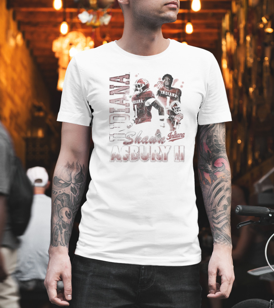 Indiana Hoosiers Shawn Asbury II 90s T-Shirt
