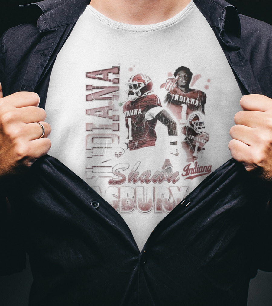 Indiana Hoosiers Shawn Asbury II 90s T-Shirt