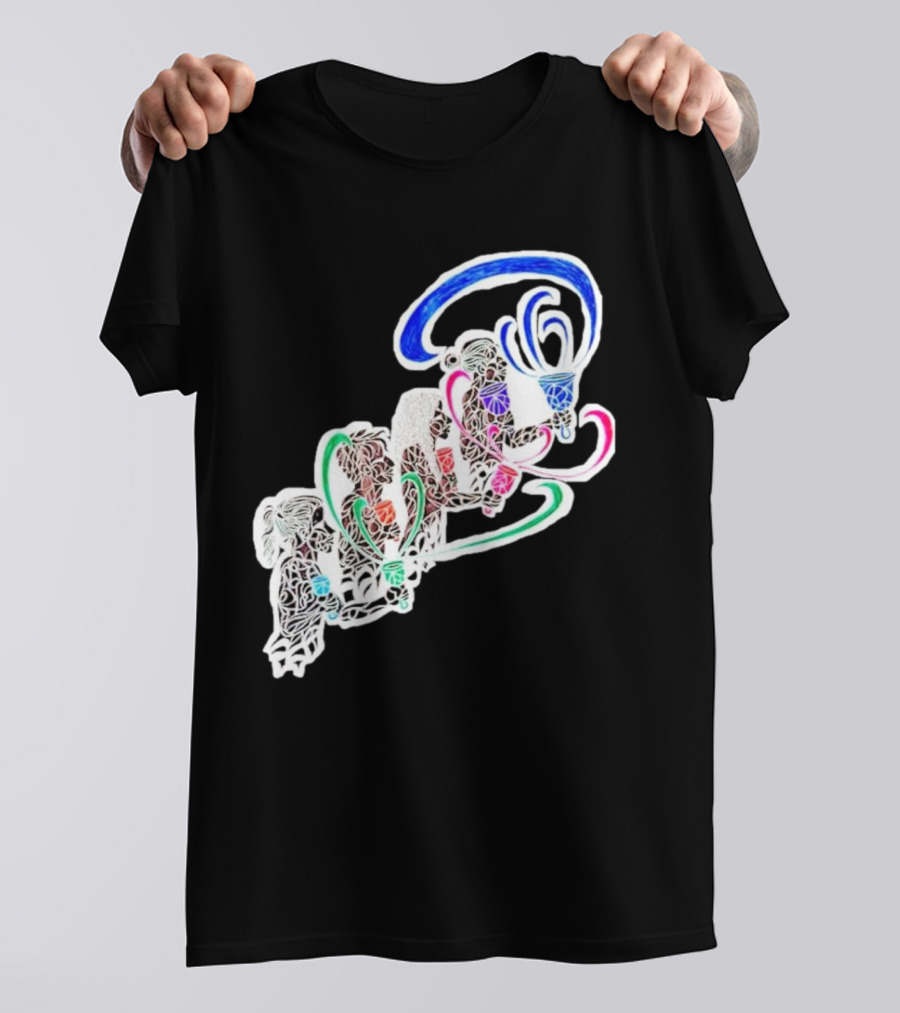 A Joyful Noise Bell Ringers Whimsical Line T-Shirt