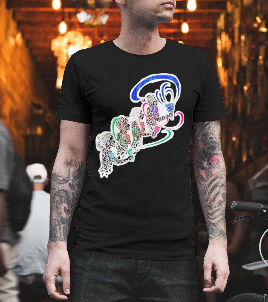 A Joyful Noise Bell Ringers Whimsical Line T-Shirt