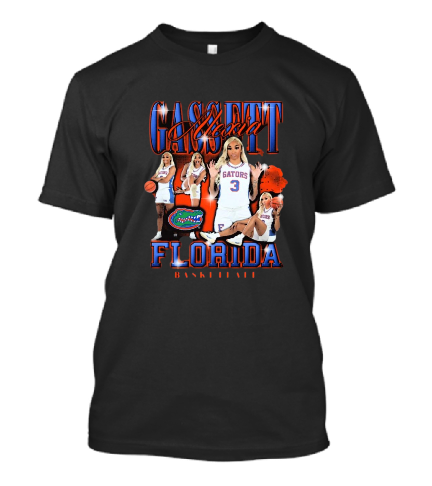 Alexia Gassett Florida Gators Basketball 90s T-Shirt