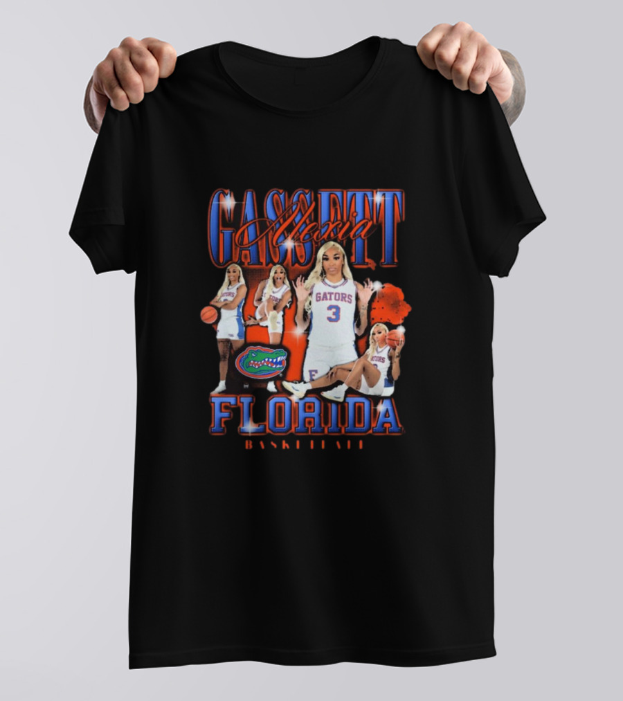 Alexia Gassett Florida Gators Basketball 90s T-Shirt