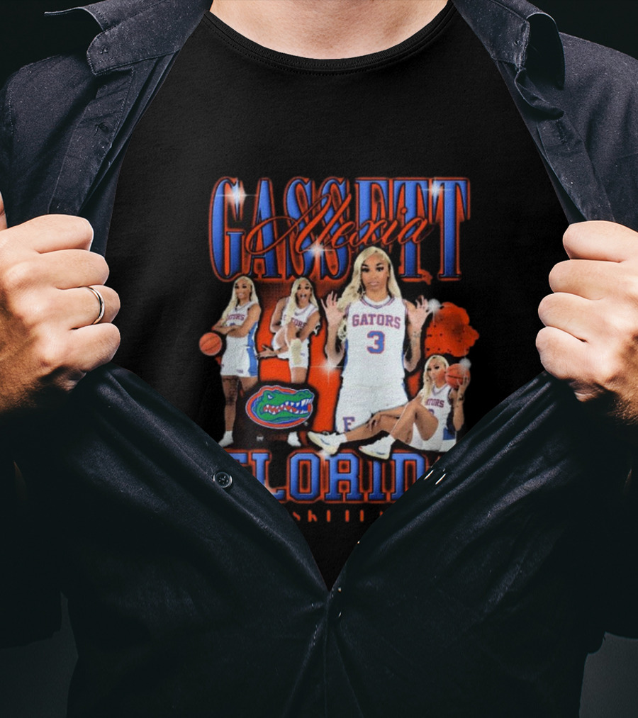 Alexia Gassett Florida Gators Basketball 90s T-Shirt