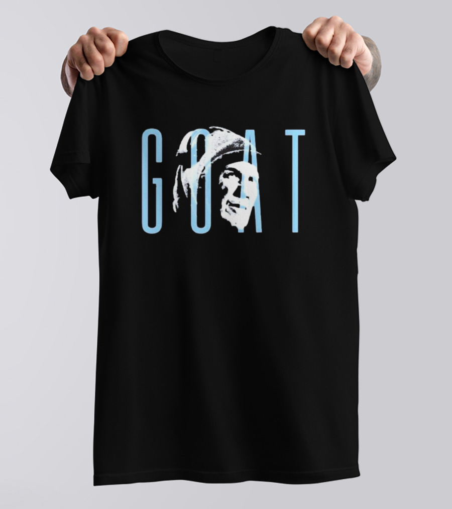 GOAT Bill Belichick North Carolina Tar Heels T-Shirt