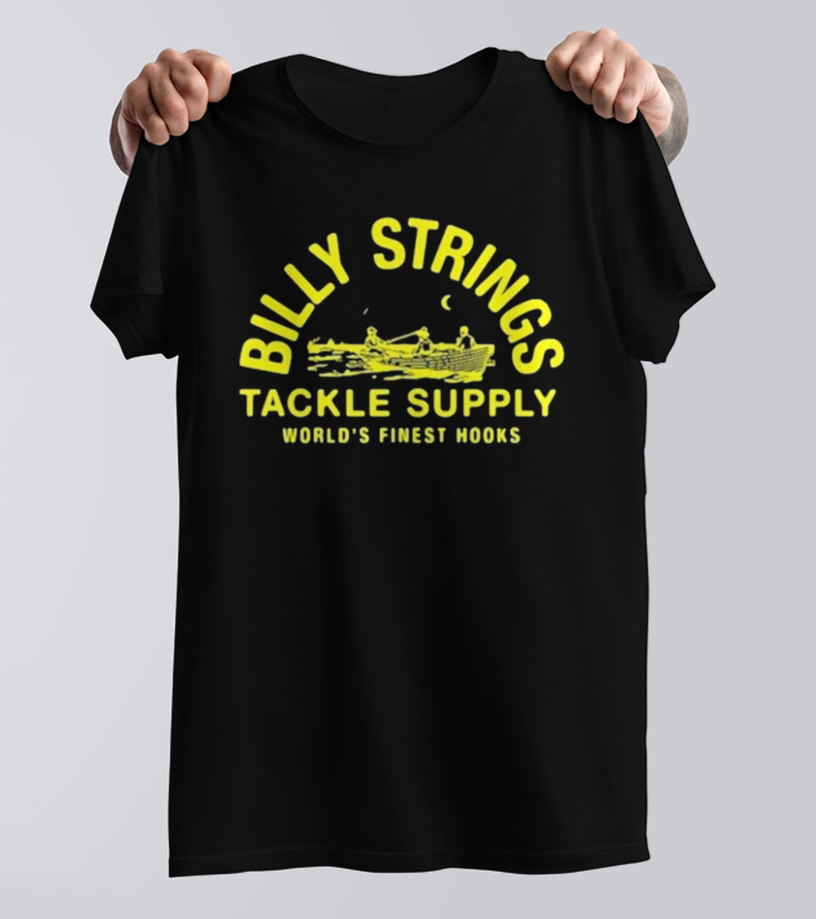 Billy Strings Tackle Supply World's Finest Hooks Summer T-Shirt