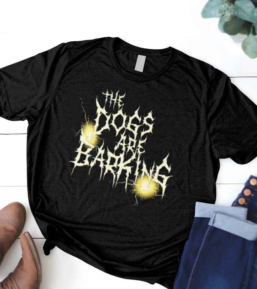Bron Breakker WWE The Dogs Are Barking Lightning Text T-Shirt