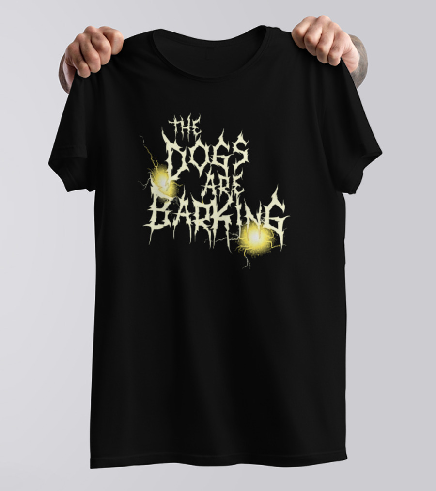 Bron Breakker WWE The Dogs Are Barking Lightning Text T-Shirt
