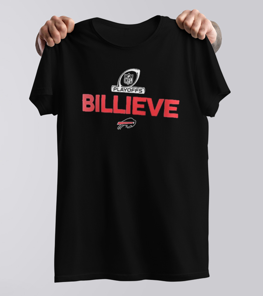 Buffalo Bills Playoffs Billieve NFL T-Shirt