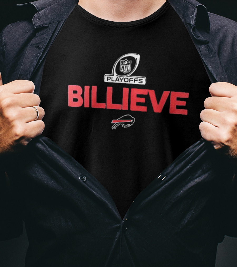 Buffalo Bills Playoffs Billieve NFL T-Shirt