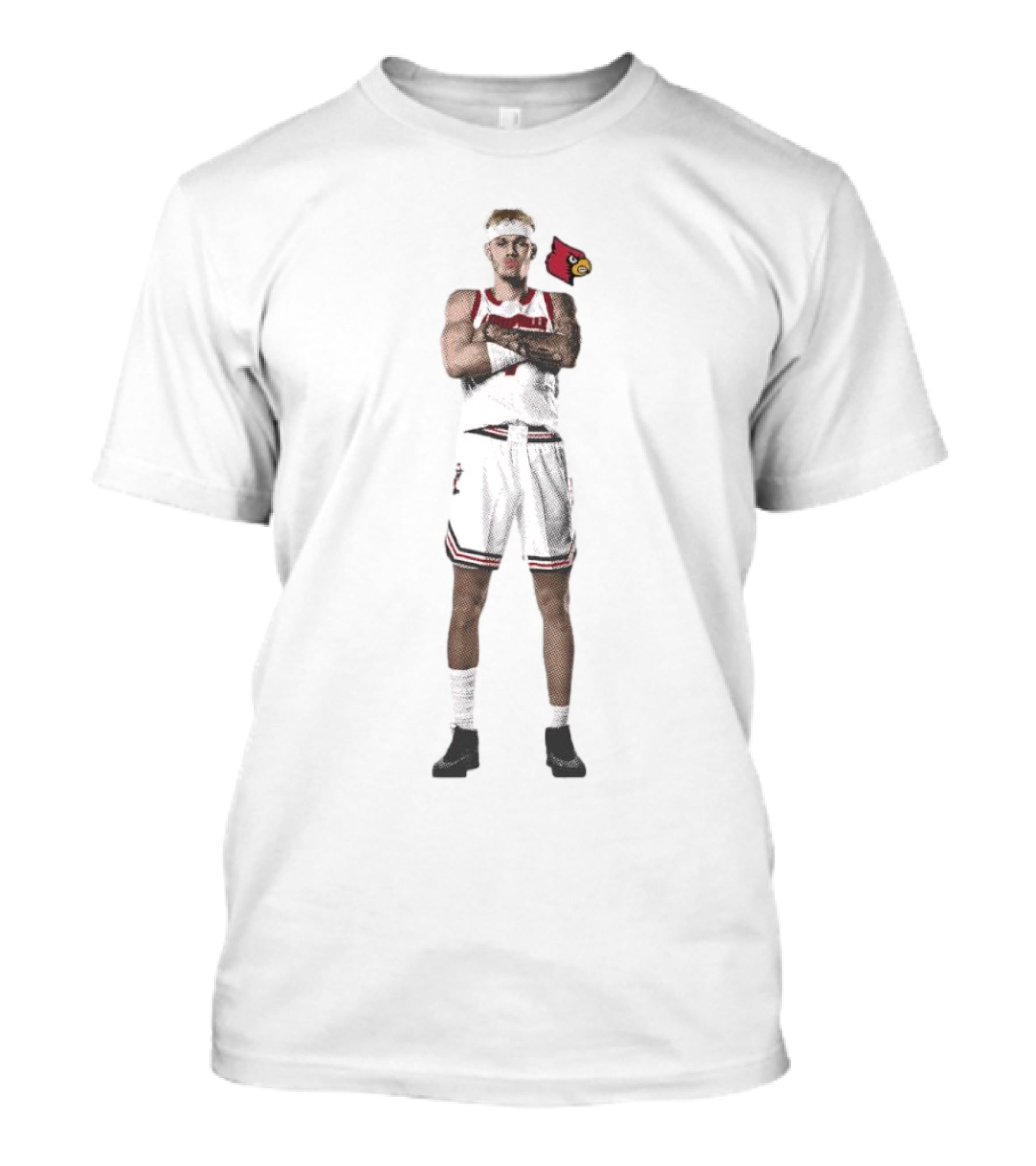 Kasean Pryor Louisville Cardinals Basketball Player Jumper T-Shirt