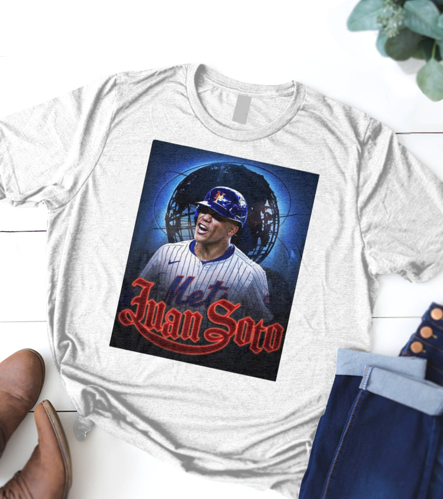 Met Juan Soto New York Mets Baseball MLB The King Of Queens T-Shirt