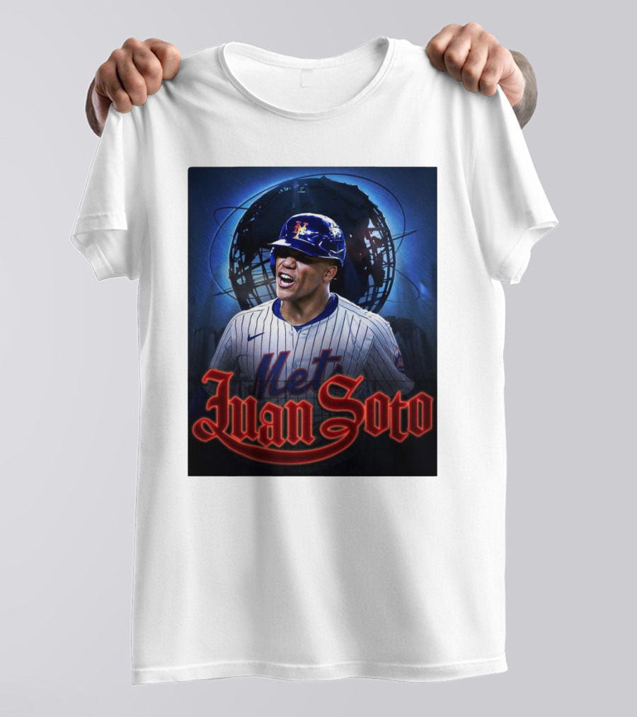 Met Juan Soto New York Mets Baseball MLB The King Of Queens T-Shirt
