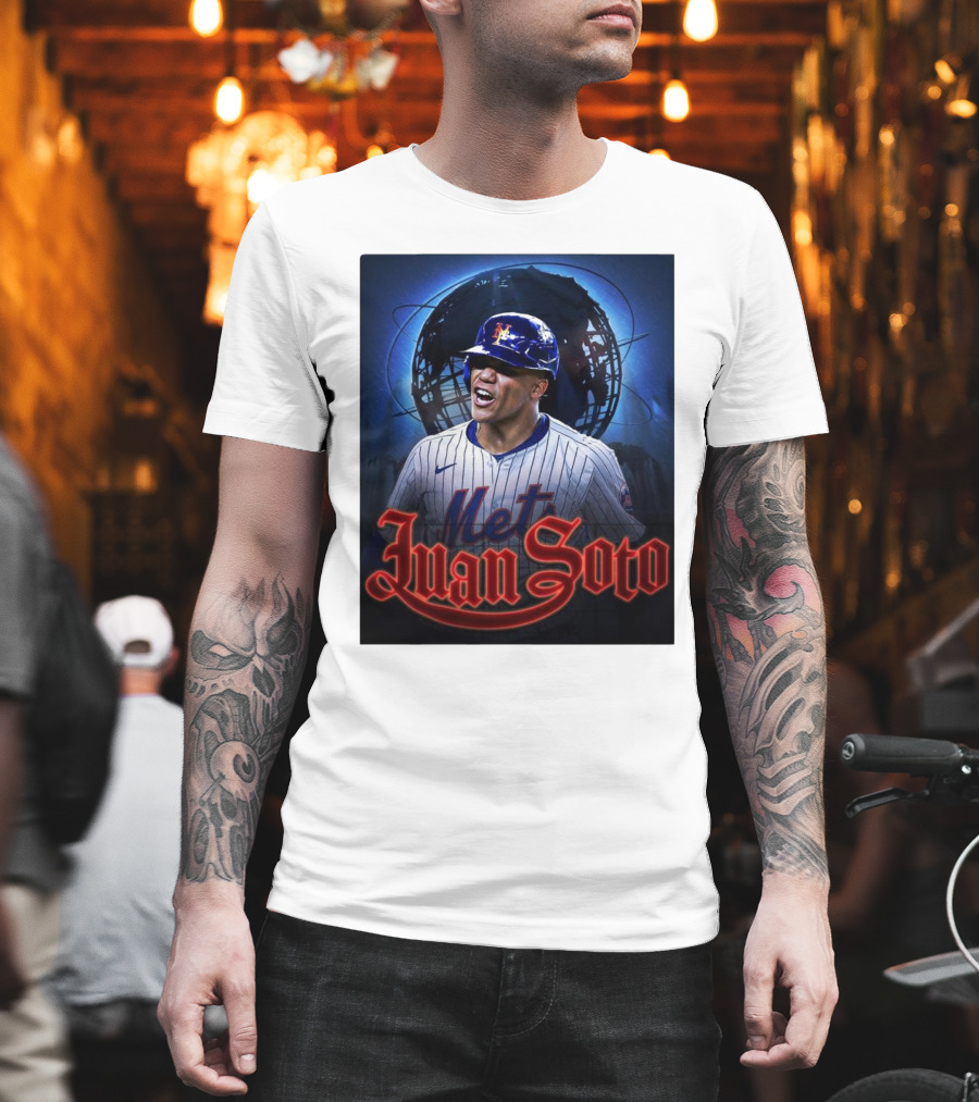 Met Juan Soto New York Mets Baseball MLB The King Of Queens T-Shirt