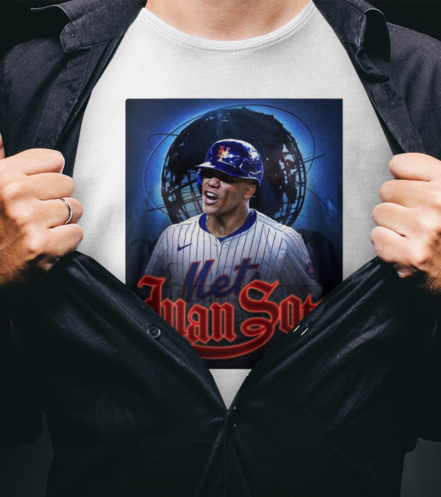 Met Juan Soto New York Mets Baseball MLB The King Of Queens T-Shirt
