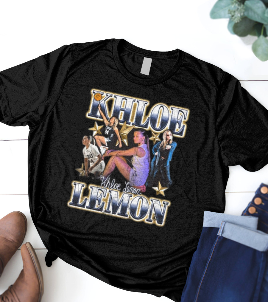 Khloe Lemon Basketball California Baptist Lancers 90s Signature T-Shirt