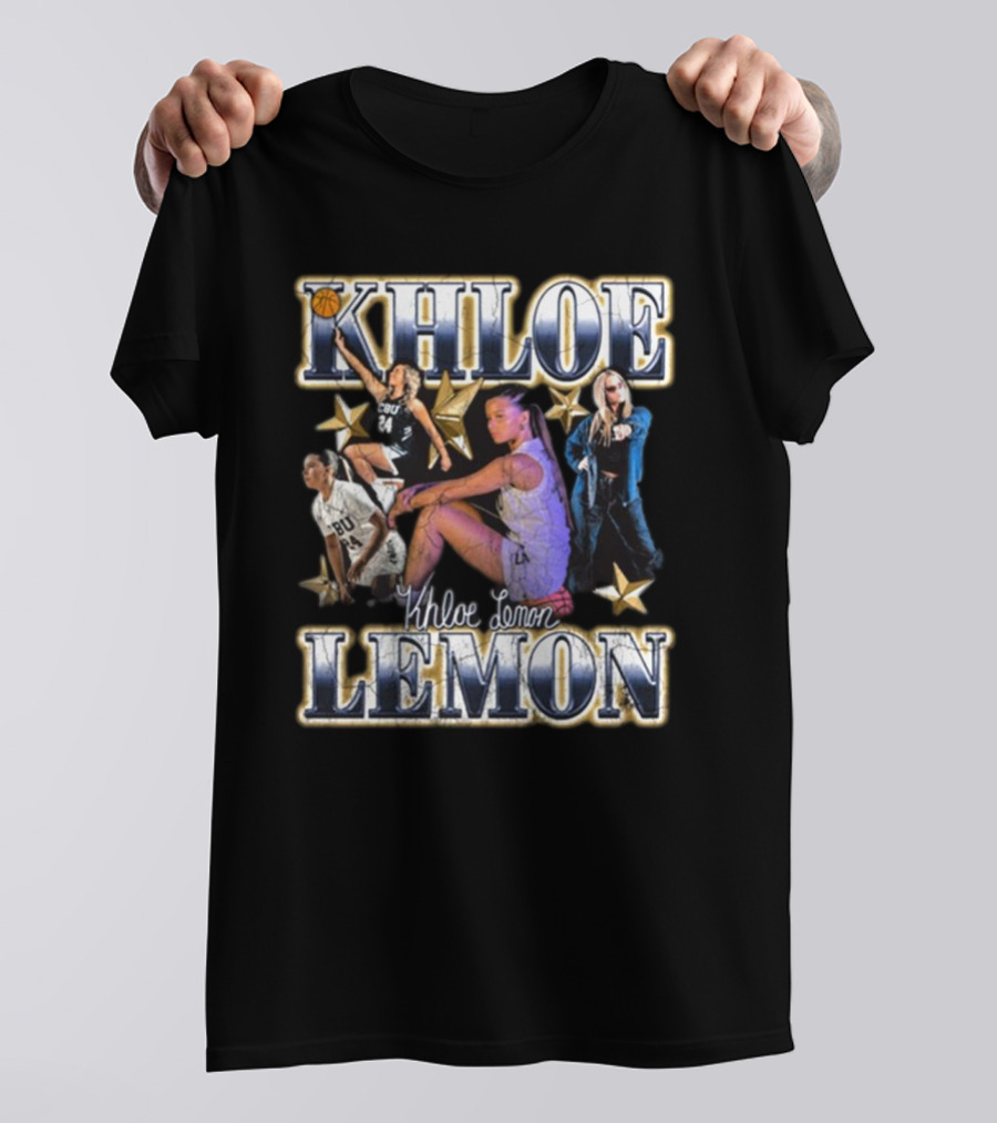 Khloe Lemon Basketball California Baptist Lancers 90s Signature T-Shirt