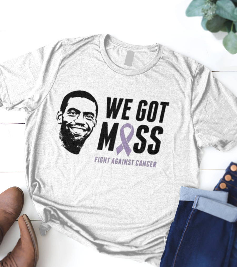 We Got Moss Fight Against Cancer Randy Moss Cancer Awareness Purple T-Shirt