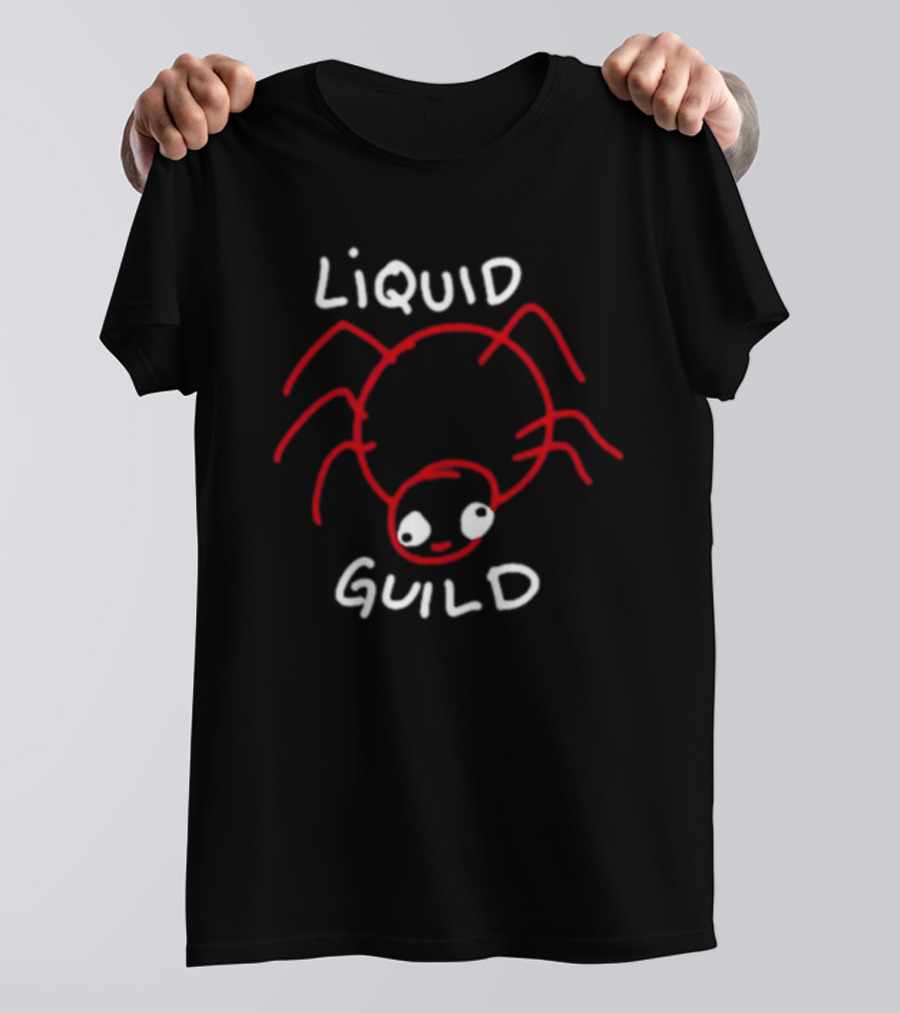 Teamliquid Liquid Guild Red Spider Character T-Shirt