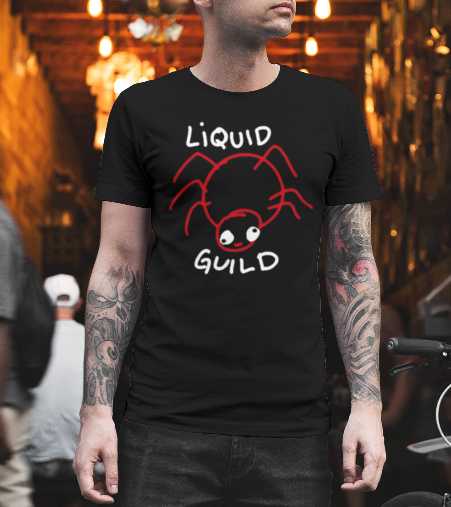 Teamliquid Liquid Guild Red Spider Character T-Shirt