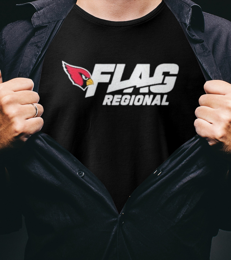 Arizona Cardinals 2025 NFL Flag Regional T-Shirt