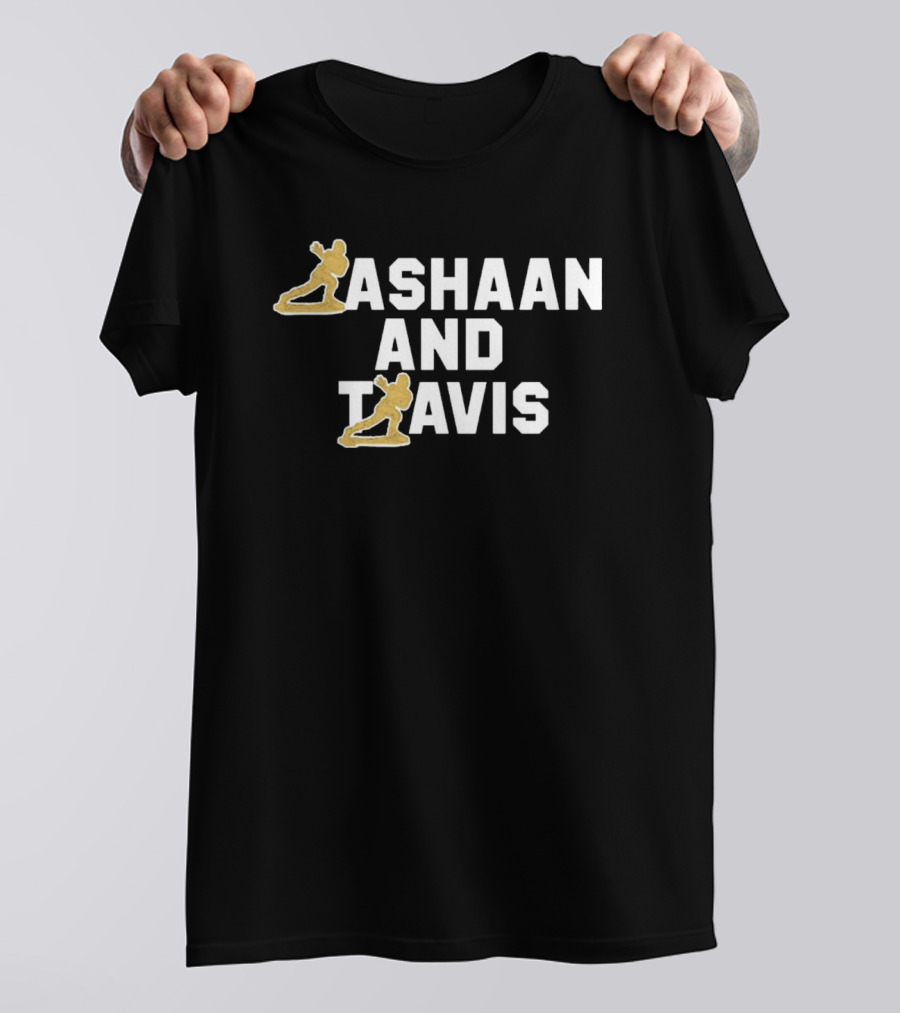 Colorado Buffaloes Ashaan And Travis Rashaan Salaam Travis Hunter T-Shirt
