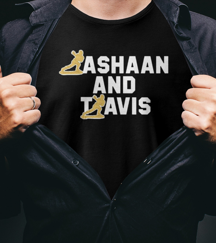Colorado Buffaloes Ashaan And Travis Rashaan Salaam Travis Hunter T-Shirt