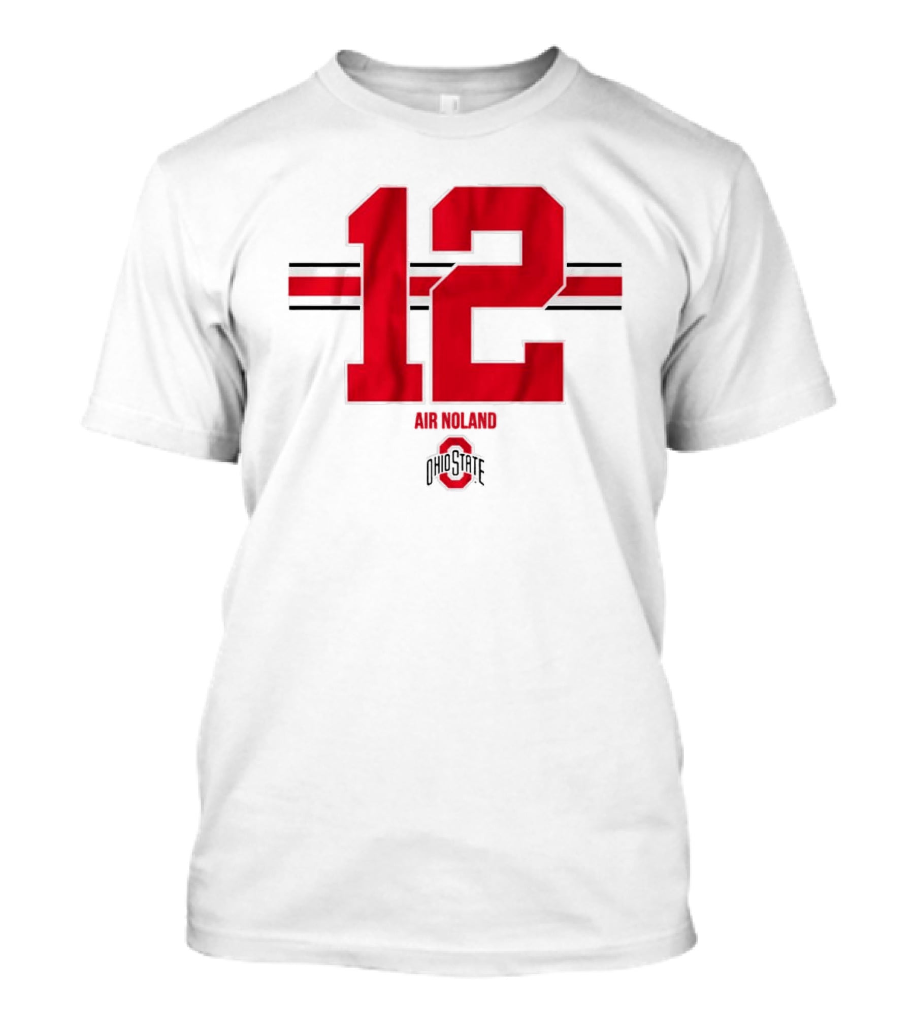 Ohio State Football Air Noland 12 Ohio State T-Shirt