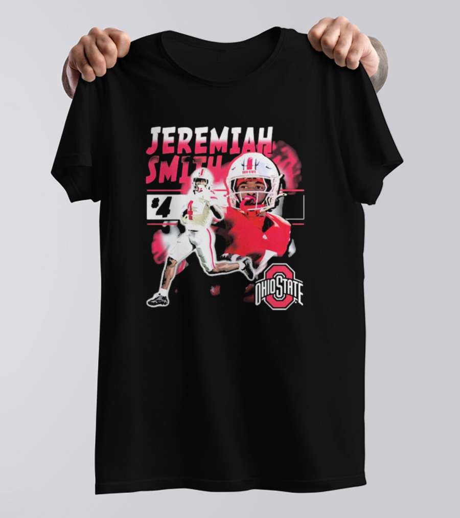 Jeremiah Smith #4 Ohio State Buckeyes Football Freshman Achievement T-Shirt