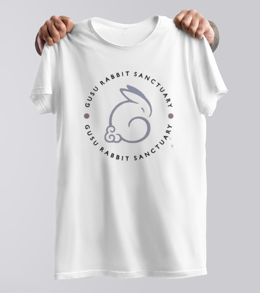 Gusu Rabbit Sanctuary New Gusu Rabbit Sanctuary Circle T-Shirt