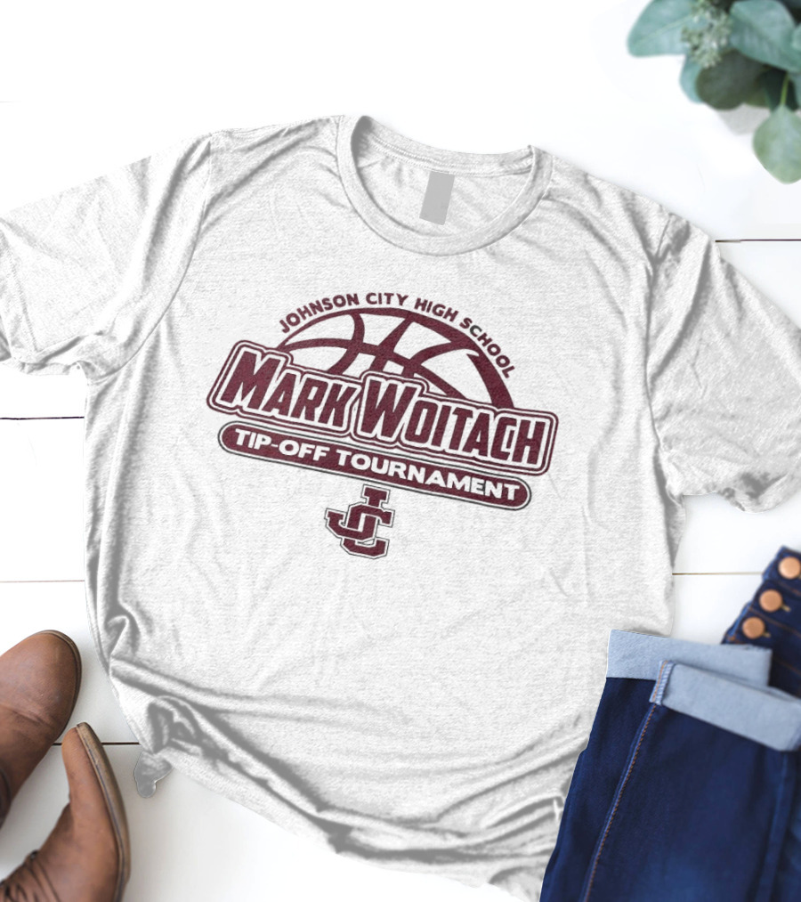 Johnson City High School Mark Woitach Basketball Tip-off Tournament JC T-Shirt