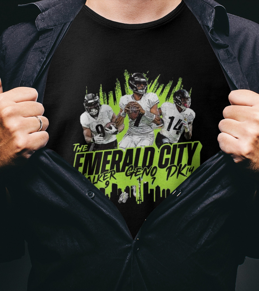 The Emerald City Walker Geno DK Seahawks NFL T-Shirt