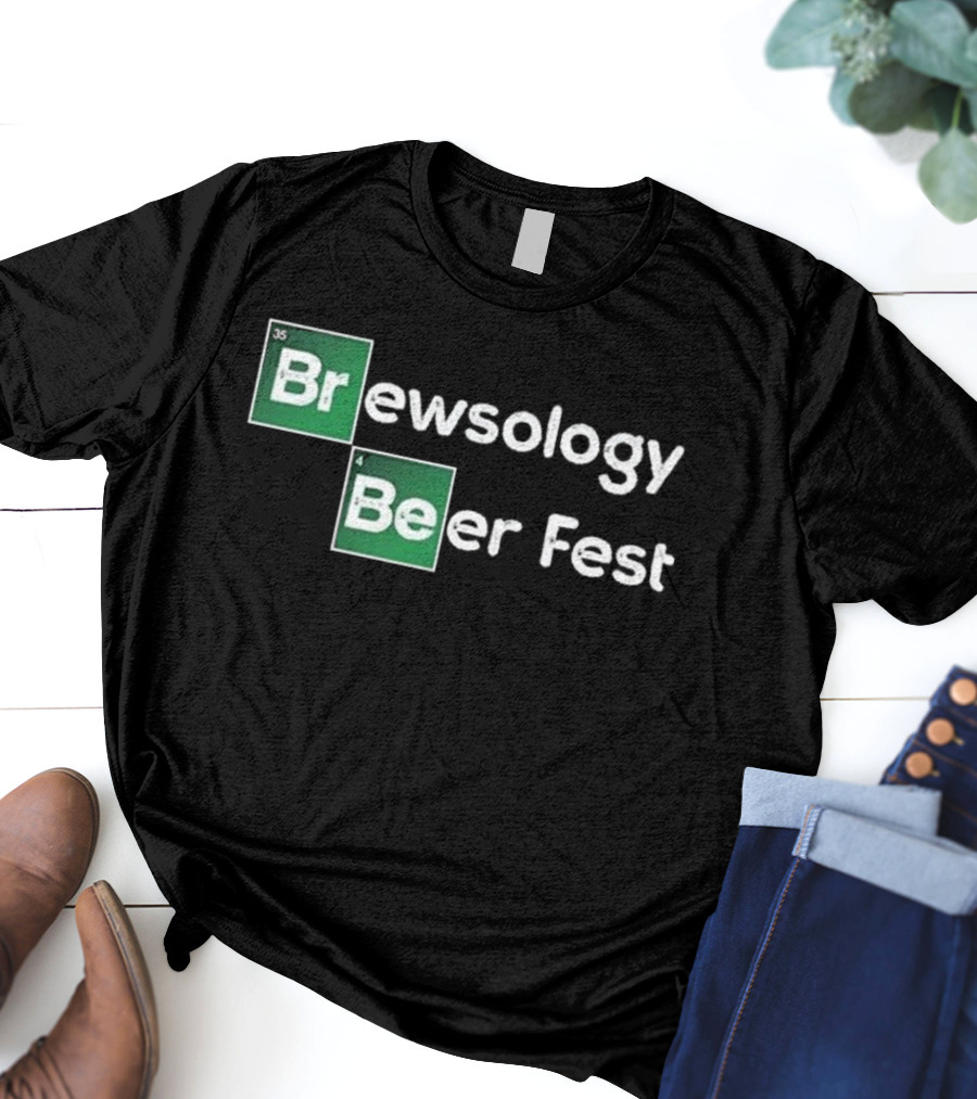 Brewsology Beer Fest Cleveland January 2025 Breaking Bad Elements T-Shirt